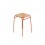 Stool Neon Orange