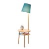 Pedestal Lamp Josette blue