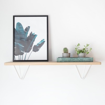 DIY White shelf